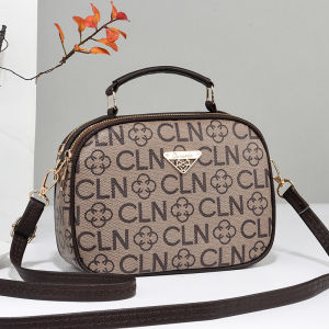 Casual Printed Soft Leather Crossbody Bag Womens Multi-Functional Mobile Phone Coin Wallet Single Shoulder Small Handbag