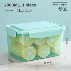 FURENJILI | Food-Grade Microwave-Safe Plastic Rectangular Food Container