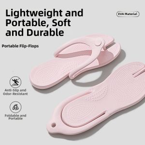 RUNROU | Foldable Portable Anti-slip Hotel Travel Bathroom Slippers