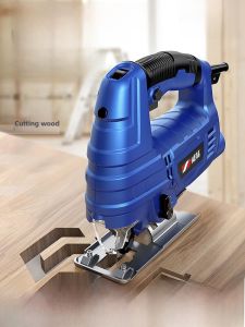 Electric Handheld Curved Saw Small Size Wood Cutting Machine Multi-Functional Home Use Saw for Wooden Board Line Cutting