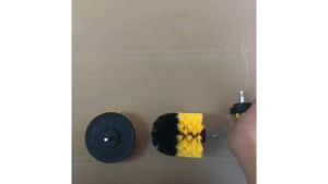 (3Pcs) Multipurpose Drill Scrubber Brush Heavy Duty Cordless Stiff Bristle Cleaning Tool Set Attachment