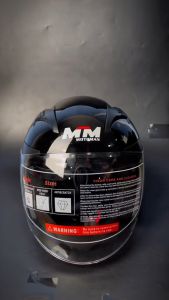 MTM Helmet Motoman Half Face Helmet Dual Visor S-768 With ICC Sticker Large Size 58-60cm