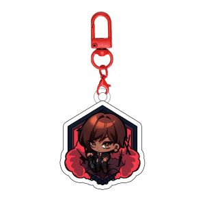 Bandai | for Limbus Company Ryoshu Hong Lu Heathcliff Don Faust Yi Sang Game Peripherals Acrylic Keychain Backpack Pendant Festival Gift
