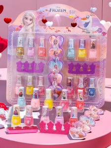 Safe Odorless Nail Polish Set for Girls Babies Pregnant Women Easy to Peel off Nail Art Kit Childrens Cosmetics Toy