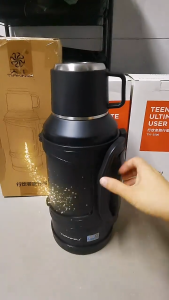 1200ml-4300ml Large capacity 316 stainless steel all-steel 48H-72H Thermos bottle One click open lid filter cold water bottle