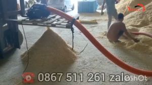 Máy hút ngô máy hút lúa lên thùng xe 9m -3kw