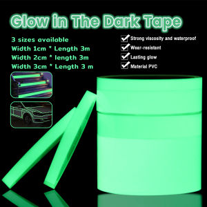 Talao Glow in The Dark Tape Exterior Luminous Glow Tape Help See Objects at Night and Outdoor