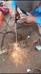 IWA MMA120 450W Mesin Travo Las Listrik Inverter IGBT Low Watt 450 Watt - SET / RSK MIG 130A Garansi 1 Tahun Las Inverter Mesin Las Mma Untuk Baja Ringan - Lazada