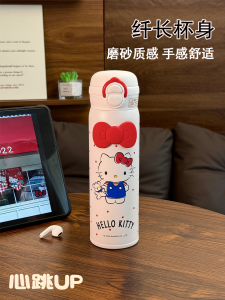 Cốc Nước Giữ Nhiệt Hellokitty Dễ Thương Cho Học Sinh Nữ Cốc Hút Straws Cốc Nước 316 Cốc Giữ Nhiệt 500ml Cốc Nước Có Thể Tháo Rời