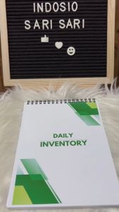 INVENTORY COUNT • Laminated Cover • A5 / A4 size • 80gsm • 70 leaves • 140 pages