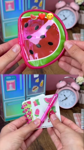 Make It Real 3C4G Fruit Stand Mini Bag with Stationery Set (12098) Fashion Stationery Accesorries for Girls