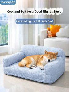 New Pet | Cooling Pet Bed Couch Sofa 4 Seasons