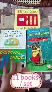 Board Books for Toddler and Baby book / First library / Eric Carle Hungry caterpillar goodnight moon