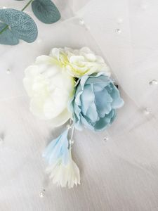 Handmade Japanese Style Kimono Hairpin Sakura Tassel Ancient Style Silk Flower Hair Accessory for Women Fashionable Hairgrip