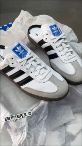 Giày Adidas Mule Samba OG White Gum - LB3814 | Beater 8.10