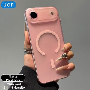 UGP | Transparent Matt Full-protection Magnetic Phone Case