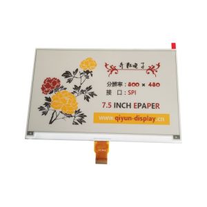 High Resolution 4-Color E-Paper Display 7.5inch