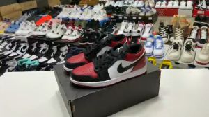 [Sale Auth] Giày JD1 Low Bred Toe x Sneaker JD1 Thể Thao - Tặng Tất Vớ [Running Shoes]