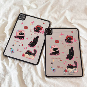 Cartoon Brown Monster Design Protection Case Transparent Invisible Female Version No Face Cover 10.9 Inch 12.9 Inch Mini 7 Inch