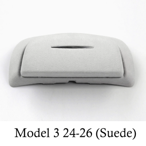 Car Sunglasses Holder for Tesla Model Y Juniper Model 3 Highland Glasses Case Eyewear Box ABS Suede Eyeglasses Organizer 2026