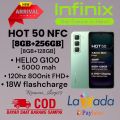 Hp infinix HOT 50 NFC Ram [ 16GB+128GB ]+ [ 12GB+256GB ] Garansi resmi 1tahun ,imei terdaftar kementrian .. 