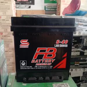 แบทเตอรี่ FB Premium MF S-40LN0(DIN40-MF) ขัว L