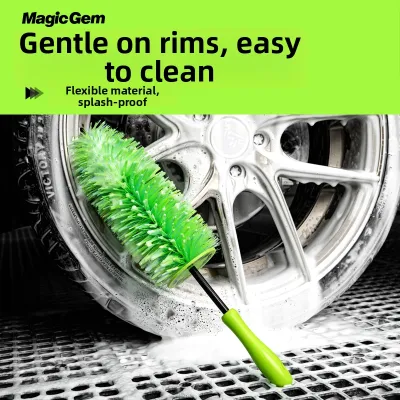 Magic Gem | Soft Car Wheel Cleaning Brush for Tires and Rims