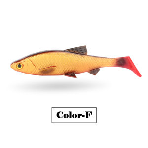 Spinpoler 3D Swimbait Soft Fishing Lure With Stinger Rig Hook Sinker Weight Set Bass Pike Trout Zander Big Game Fishing Tackle