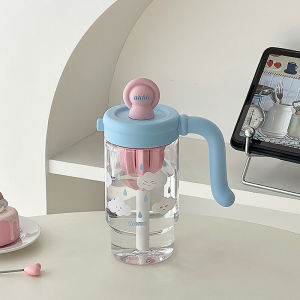Aesthetic Tritan Heat-Resistant Large Capacity Water Bottle