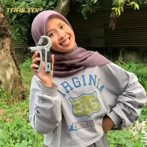 TrailTop Handgrip Adjustable: Alat Bantu Fitness Otot Lengan Tangan Portable Hand Grip Intensitas 5-60Kg