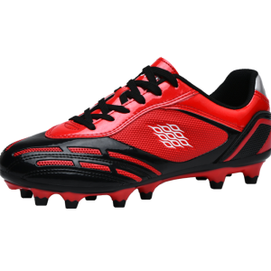 Football Shoes TF Spikes Durable Non-Slip Men Women Teenagers 30-45 Comfy Athletic Cleats Pro Fashion Kids Girls Boys Sneakers Anti-Skid Sport Footwear College Junior Primary School University Student Youngsters Training Match Children Adults Soccer Boots