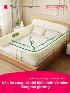 TOHAPPY | Thanh chắn giường mềm dẻo đa năng