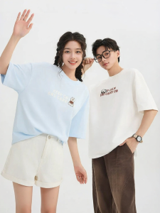 SANFU | Couple-friendly Loose Round Neck T-Shirt Short-sleeved