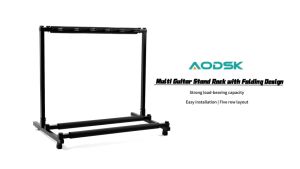 Guitar Rack Stand 3/5/7/9 PCS Holder Folding Stand Stage Bass Acoustic LOT Multiple Guitars Stand