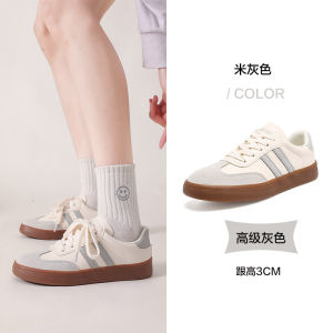 Semir Womens Flat Casual Shoes Spring Summer Autumn New Style Versatile Plain Color Shoes Comfortable Rubber Outsole round Toe