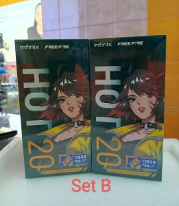 [ฟรี! Free Fire Special Gift Set B] Infinix Hot 20 (ram 7 /128GB) (เพิ่มแรมได้สูงสุด 11GB) | ชิปเซตเกมมิ่งG85