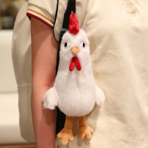 Cute Long Strip Rooster Doll Long Strip Soft Stuffed Animal Rooster Plushie for Kids Birthday Xmas Gift Interesting Rooster Toy