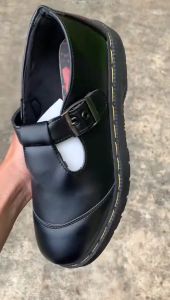 DQ FOOTWEAR - Sepatu Formal Pria Kerja Kantor Casual Pantofel Kulit Sintetis Jow Series Pain Full Black