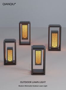 QIANQIU | Solar New Chinese Style Lawn Lamp