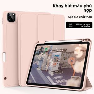 zoyu | Ốp Lưng Mỏng Chống Cong Toàn Phần Có Khe Đựng Bút cho iPad 11 inch