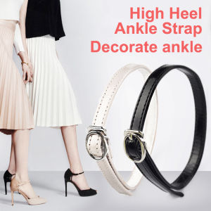RunY 1/2Pair Womens Detachable Shoe Straps with Buckle High Heels Shoes Anti Slip Replacement