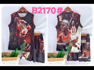 Kids Sports Jersey Terno Shorts&Sando Boys Basketball Jersey Terno(6-12 Years)