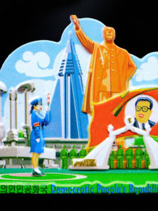 Nhãn Dán Tủ Lạnh Hình Chủ Tịch Mao Zedong Phong Cách Cổ Điển Lưu Niệm Đồ Trang Trí Nhà Hình Bản Đồ Dân Tộc Nguyên Bản Của Hàn Quốc