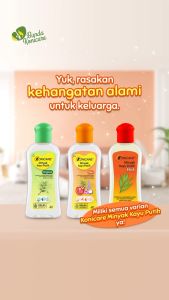 KONICARE Minyak Kayu Putih & Minyak Telon 125ml || Minyak Bayi Anti Nyamuk hingga 8 Jam