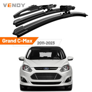 For Ford Grand C-Max 2011-2023 2012 2013 2014 2015 2016 Front & Rear Windshield Wiper Blades Windscreen Wipers Set Accessories