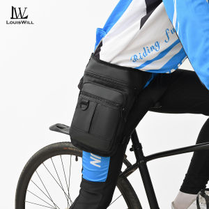 LouisWill  Cycling Bag Sports Waist Pack Multi Functional Shoulder Bag Lightweight Seamless  BagMens And Womens Outdoor  Waist Pack Belt Bag