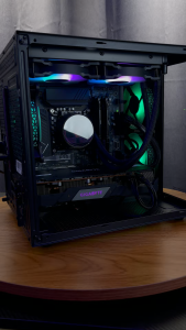 คอมพิวเตอร์ประกอบสำหรับเล่นเกมและทำงาน | INTEL Core i5 | GIGABYTE VGA | MSI AIO Cooler & PSU | SSD 500GB | เคส ARGB สวยงาม