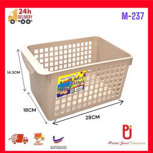 Bakul Plastik/ Bakul Serbaguna/ Basket/Saving Space Office/Makeup/Spice Containers