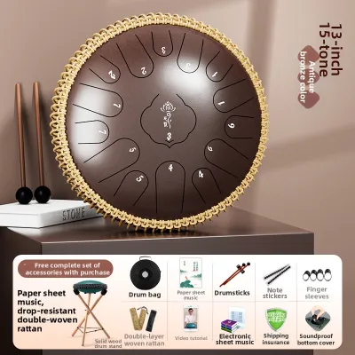 Professional Level Ethereal Drum 15 Tone for Beginners Childrens Huashu Brand Handpan Drum Instrument