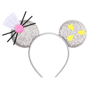 Disney | Disney Ratatouille Cartoon Hairband For Girls Festival Party Sequins Bow Kid Adult Hairband Headdress Girl Kids Birthday Gift